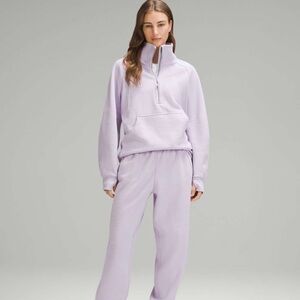lululemon athletica Lavender Half-Zip Pullover Sweatshirt